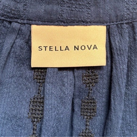 Stella Nova Women's Levana Top Blue Sea Size 38 (Medium) - Picture 5 of 7